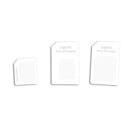 LogiLink Dual Sim Card Adapter - Enhance Connectivity with AA0047 | Seamless Dual SIM Support!